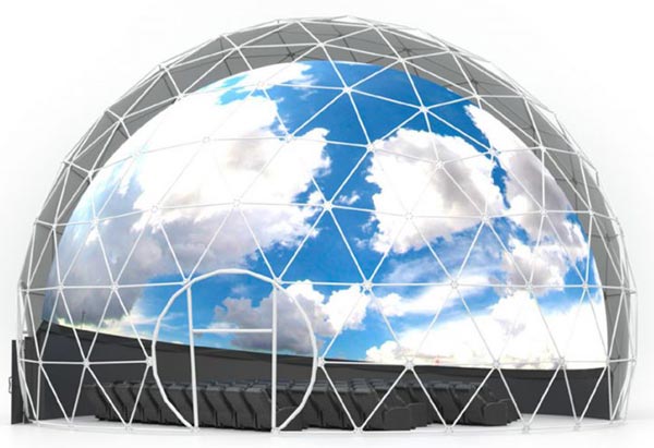 50'/15m Geodesic Projection Dome