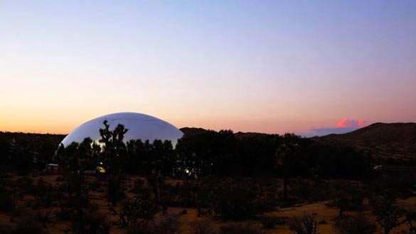 Inflatable Projection Domes