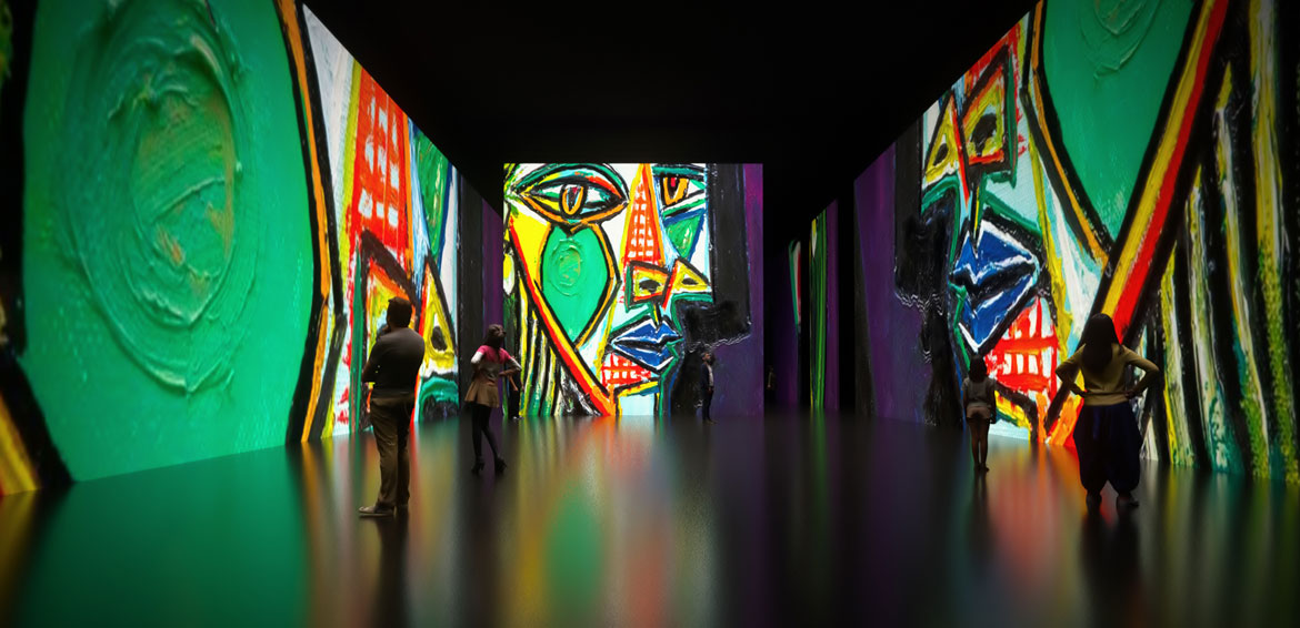 Video Projection Mapping Exhibits and Installations