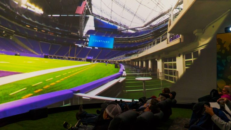 SuperBowl LII NFL 360 Dome Experience 009