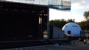 Austin City Limits Geodesic Projection Dome