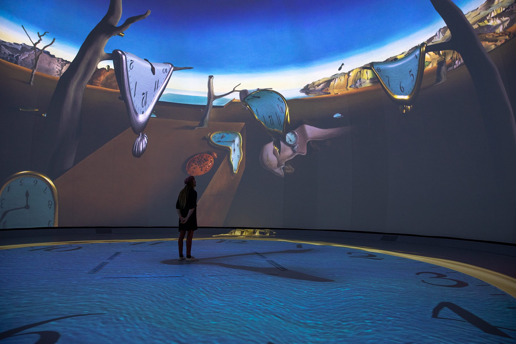 Salvador Dali Museum Tampa Florida Sphere Dome Immersive Exhibit